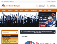 Tablet Screenshot of daily-player.com